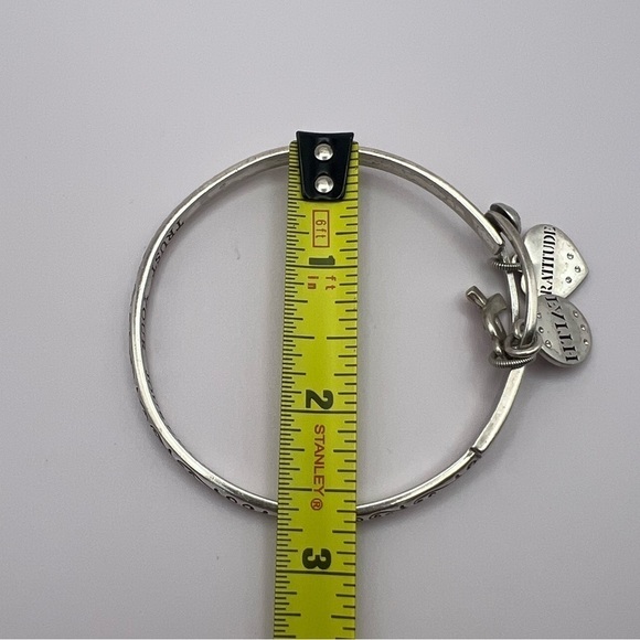 Brighton Power of Pink Ribbon Breast Cancer Gratitude Bangle Bracelet - Picture 15 of 16